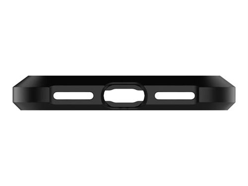 Spigen Tough Armor - Achterzijde behuizing voor mobiele telefoon - polycarbonaat, thermoplastic polyurethaan (TPU) - staalgrijs - voor Apple iPhone X