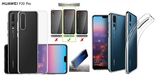 Coque antichocs huawei p20 pro transparent