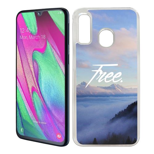 Coque pour Samsung Galaxy A40 -  Paysage Montagne Free