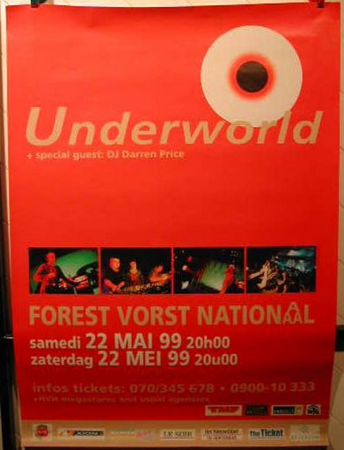UNDERWORLD - 68x95 cm - AFFICHE / POSTER