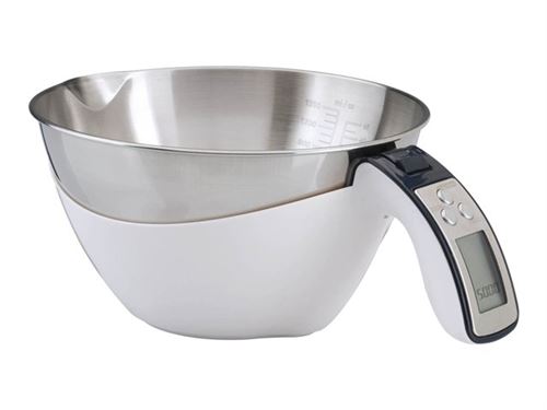 Imetec Dolcevita ES 4 - Keukenweegschaal - 1500 ml - wit/donkergrijs