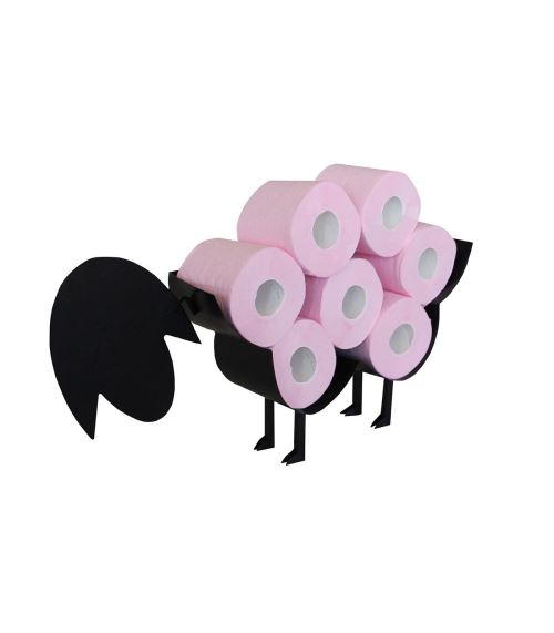 Réserve papier toilette forme mouton