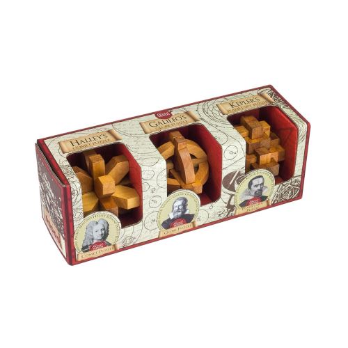 Casse-tête SET DE 3 PROFESSOR PUZZLE Multicolore