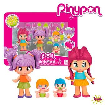 Coffret 4 figurines Pinypon