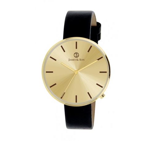 James & Son Montres Noir Homme - JAS10041-102