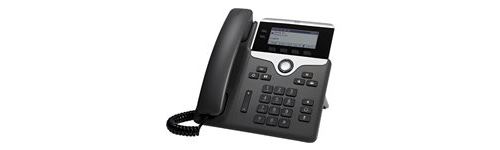 Cisco IP Phone 7821 - Téléphone VoIP - SIP, SRTP - 2 lignes