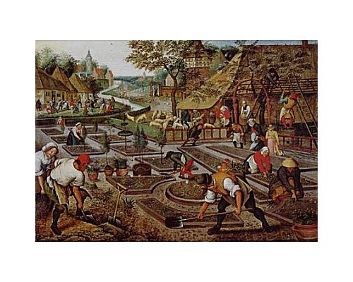 Puzzle 1000 Pièces : Brueghel Pieter le jeune - Printemps, DToys