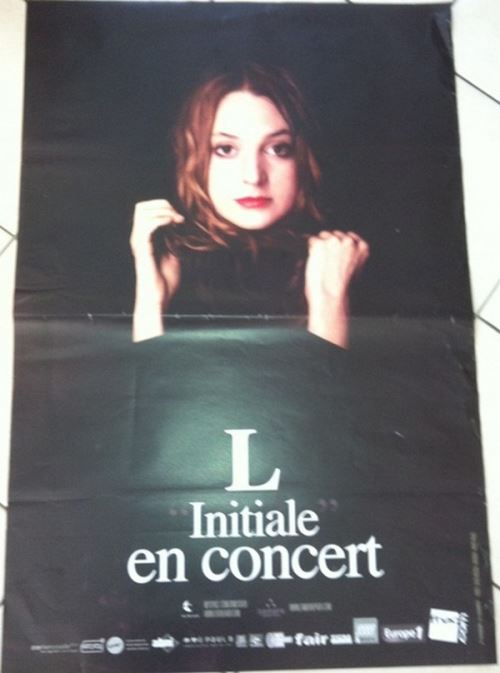 L "initiale" - 70x100 cm - AFFICHE / POSTER