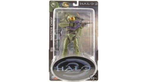 Figurine d'action Halo 2 série 4 Master Chief (2) avec nouvelle tête sculptée