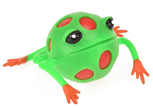 Toi-Toys Squeezy Frog junior 8 cm vert/orange