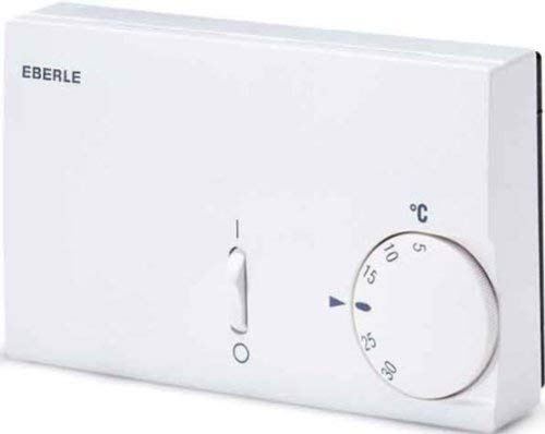 Eberle 517729951100 RTR-E 7610 Indoor Thermostat, Wall-Mount, Two-...