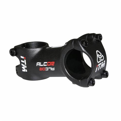 Potence route-vtt itm alcor noir reversible 31,8 angle 10° l 70mm 164g