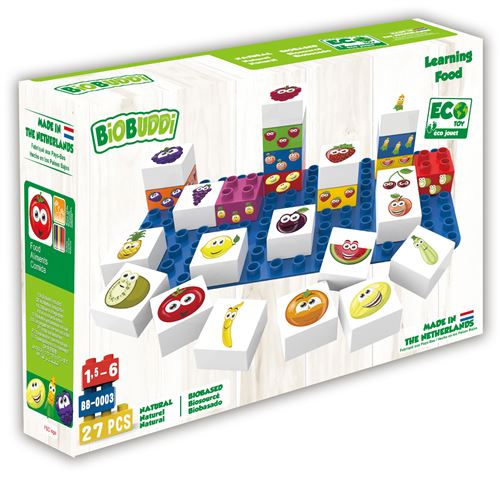 BiOBUDDi apprendre à connaître les fruits - 27 parties (BB-0003)