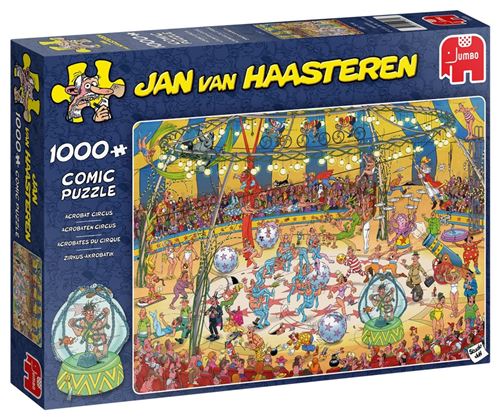 Jumbo puzzle Acrobats Cirque Acrobats 1000 pièces