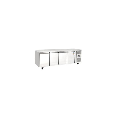Table réfrigérée positive 4 portes 510 l
