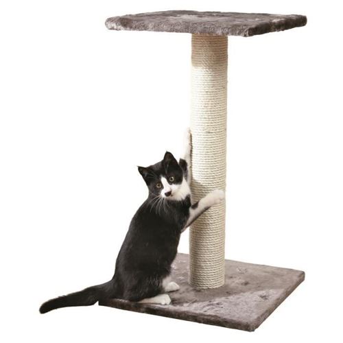 Meilleurs prix pour TRIXIE Espejo Arbre a chat Hauteur 69 cm gris platinium peluche et sisal naturel