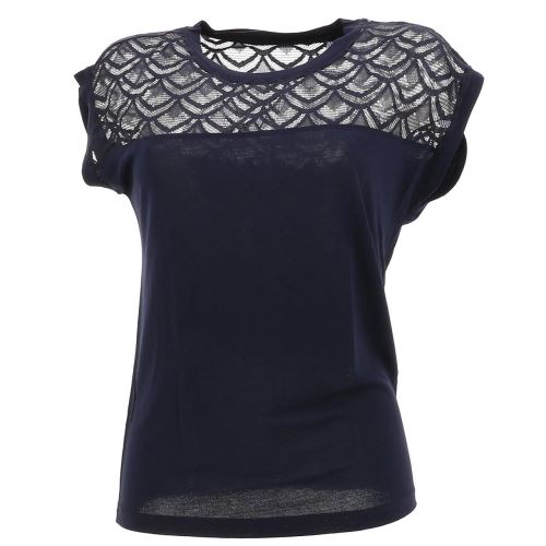 Tee shirt manches courtes Only Nicole night sky tee l Bleu taille : L réf : 17398