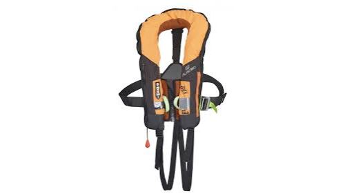 GILET GF SL 180 Automatique Pro-Sensor avec harnais et sous-cutale - Orange