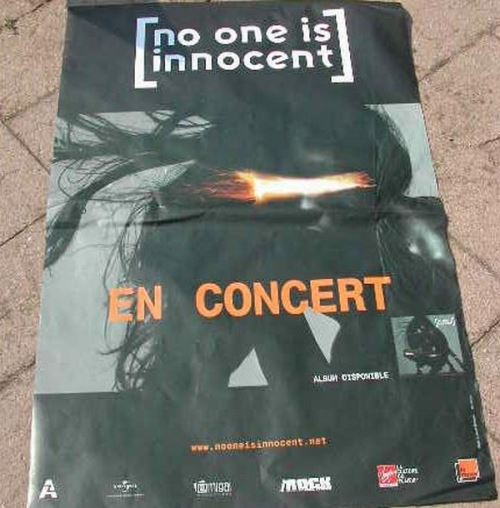 No One Is Innocent - 80x120 cm - AFFICHE / POSTER