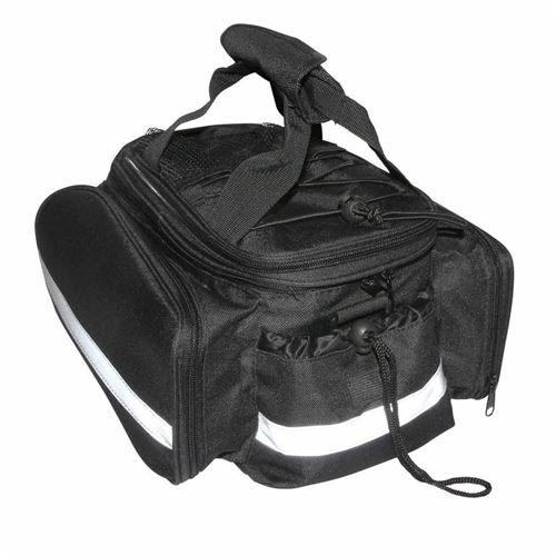 Sacoche arriere velo a pont newton n1 fixation porte bagage avec sacoches de chaque cote waterproof par scratch Noir