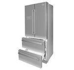 réfrigérateur américain 84cm 539l nofrost - gne6039xpn