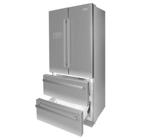 Beko Réfrigérateur 4 Portes Gn E 60 39 X Pn