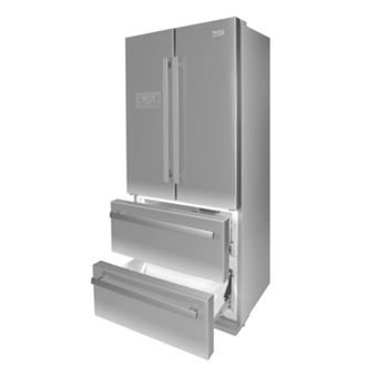 réfrigérateur américain 84cm 539l nofrost - gne6039xpn