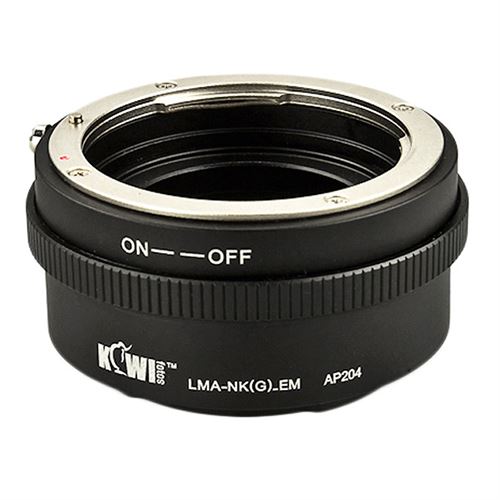 Adaptateur Bague Objectif Nikon Nikkor G vers Boitier Photo Sony NEX E-Monture