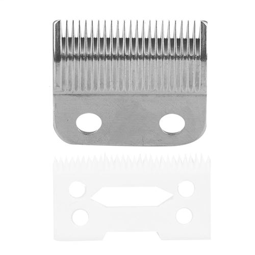 Tete de Tondeuse à Cheveux Électrique en Acier Inoxydable 2pcs