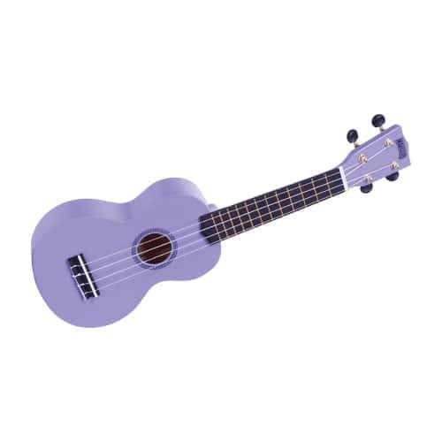 Mahalo Rainbow MR1-PP - Ukulele Soprano violet brillant + housse