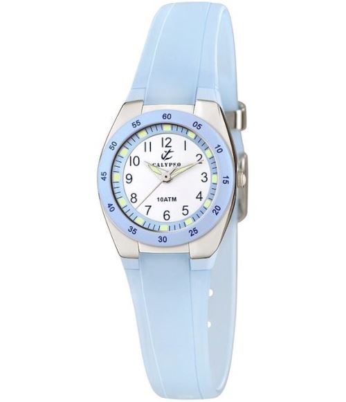 Calypso Montre Femme K6043/D Bleu, Blanc