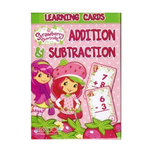 Strawberry Shortcake 36 Learning Cards Addition Subtraction