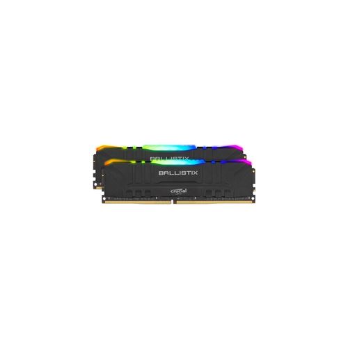 CRUCIAL Ballistix Black RGB 2x8GB (16GB Kit) DDR4 3200MT/s CL16 RGB