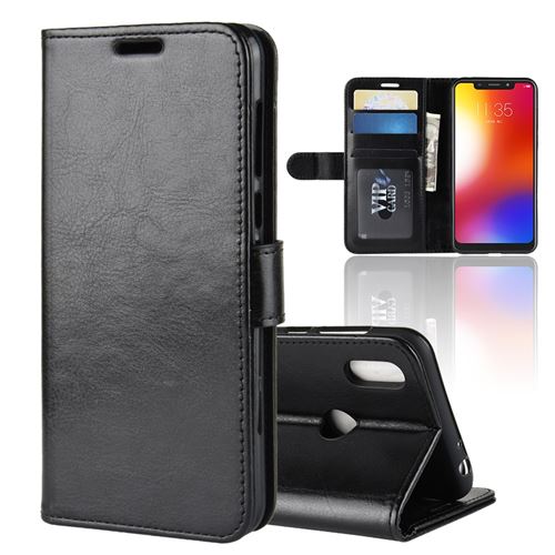 Etui en PU noir pour Motorola One/P30 Play
