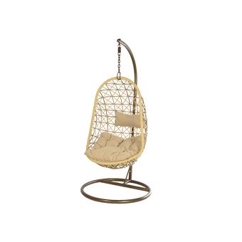 Fauteuil Suspendu Bologna Naturel Jardideco Mobilier De Jardin
