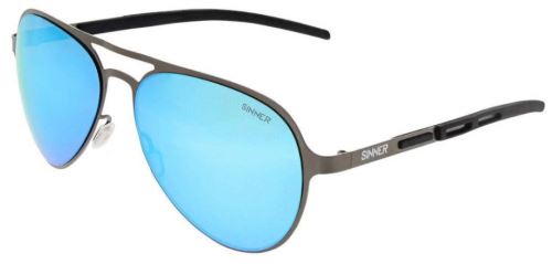 Sinner lunettes de soleil Gabriel unisexe noir/bleu