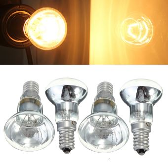 4pcs 30w E14 Ampoule Reflecteur Tungstene Filament Lampe Projecteur Douille Vis Edison Ses R39 Lumiere Achat Prix Fnac