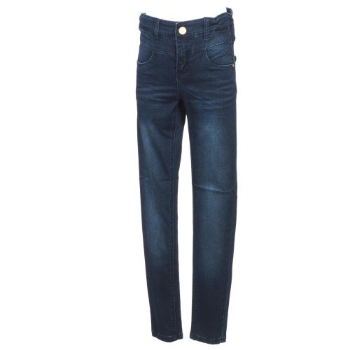 Pantalon jeans Name it Polly dk blue denim girl Bleu taille : 10ans réf : 12416
