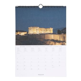 Calendrier Mural Déco 2022 - Europe - Draeger Paris