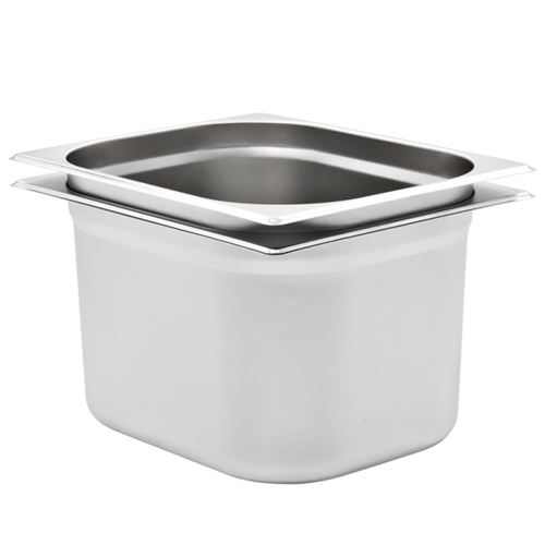 Vidaxl Gastronorm 2 Pcs Gn 1/2 200 Mm - Image 3