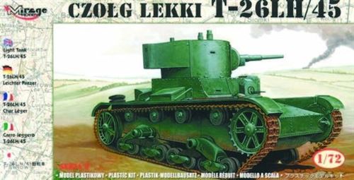 Leichter Panzer T-26 Lh/45 - 1:72e - Mirage Hobby