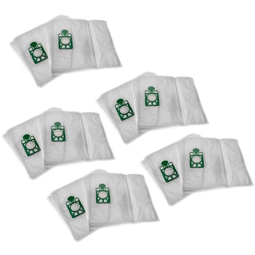 vhbw 50x sacs aspirateur, compatible avec Numatic RSV130-1, RSV200 - Micro-polaire