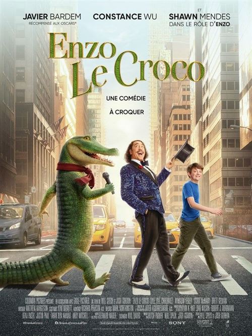 Affiche de Cinéma Originale - Enzo le Croco - 2022 - Javier Bardem, Constance Wu - 40x60cm