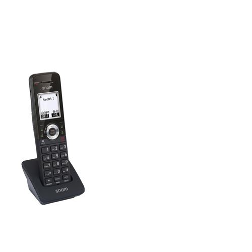Téléphone de bureau Snom M10 DECT avec identification de l appelant Noir