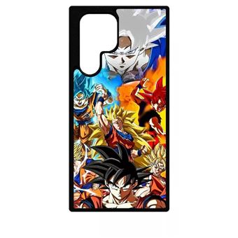 Coque Samsung Galaxy S25 Dragon Ball Z Goku - Housse En Silicone Antichoc Noir