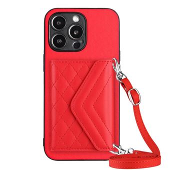 Compatible Étui Pour IPhone 14 Pro Fonction Baillou Incision Précise Unique Haute Qualité FOXDOCK Rouge - 1