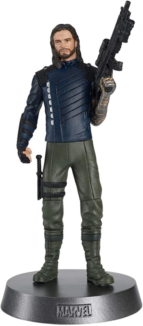 Eaglemoss Hero Collector Bleu Figurine Marvel Avengers Infinite War Heavyweights Winter Soldier - Image 5