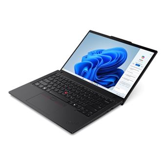 Lenovo ThinkPad T14 Gen 5 21ML - Conception de charnière à 180 degrés - Intel Core Ultra 7 - 155U / jusqu'à 4.8 GHz - Win 11 Pro - Intel Graphics - 32 Go RAM - 1 To SSD TCG Opal Encryption 2, NVMe, Performance - 14" IPS 1920 x 1200 - Gigabit Ethernet