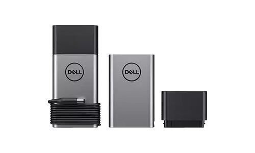Dell Hybrid Adapter + Power Bank - Batterie externe/adaptateur d'alimentation - 12800 mAh - pour Latitude 5280, 5290, 5480, 7280, 7480