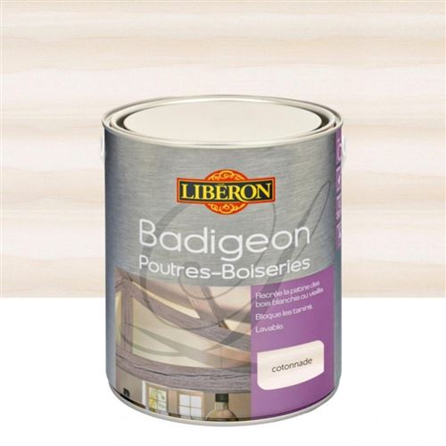 Badigeon Poutres et boiseries LIBERON, cotonnade mat, 2.5 l